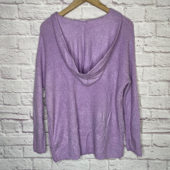 Caslon Side Button Hooded Sweater - Picture 10 of 11